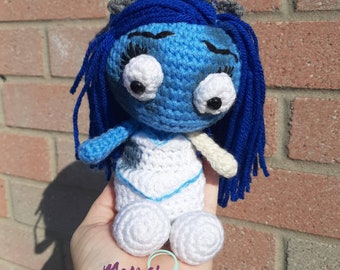 Tiny Emily RTS The Corpse Bride Horror Movie Doll Amigurumi Tiny Slasher