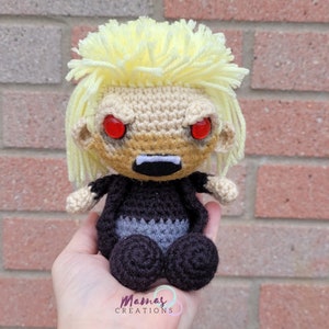 Tiny Slashers V Amigurumi PDF Crochet Doll Pattern Horror Movie Characters zdjęcie 6