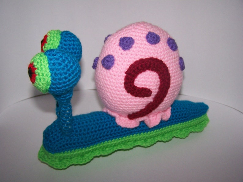 Gary the Snail PDF Pattern Etsy