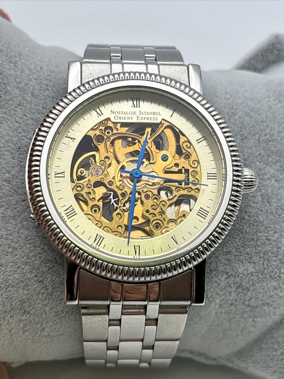 ORIENT 腕時計 Orient Express Men Watch Istanbul Nostalgia OM-8017 - Etsy