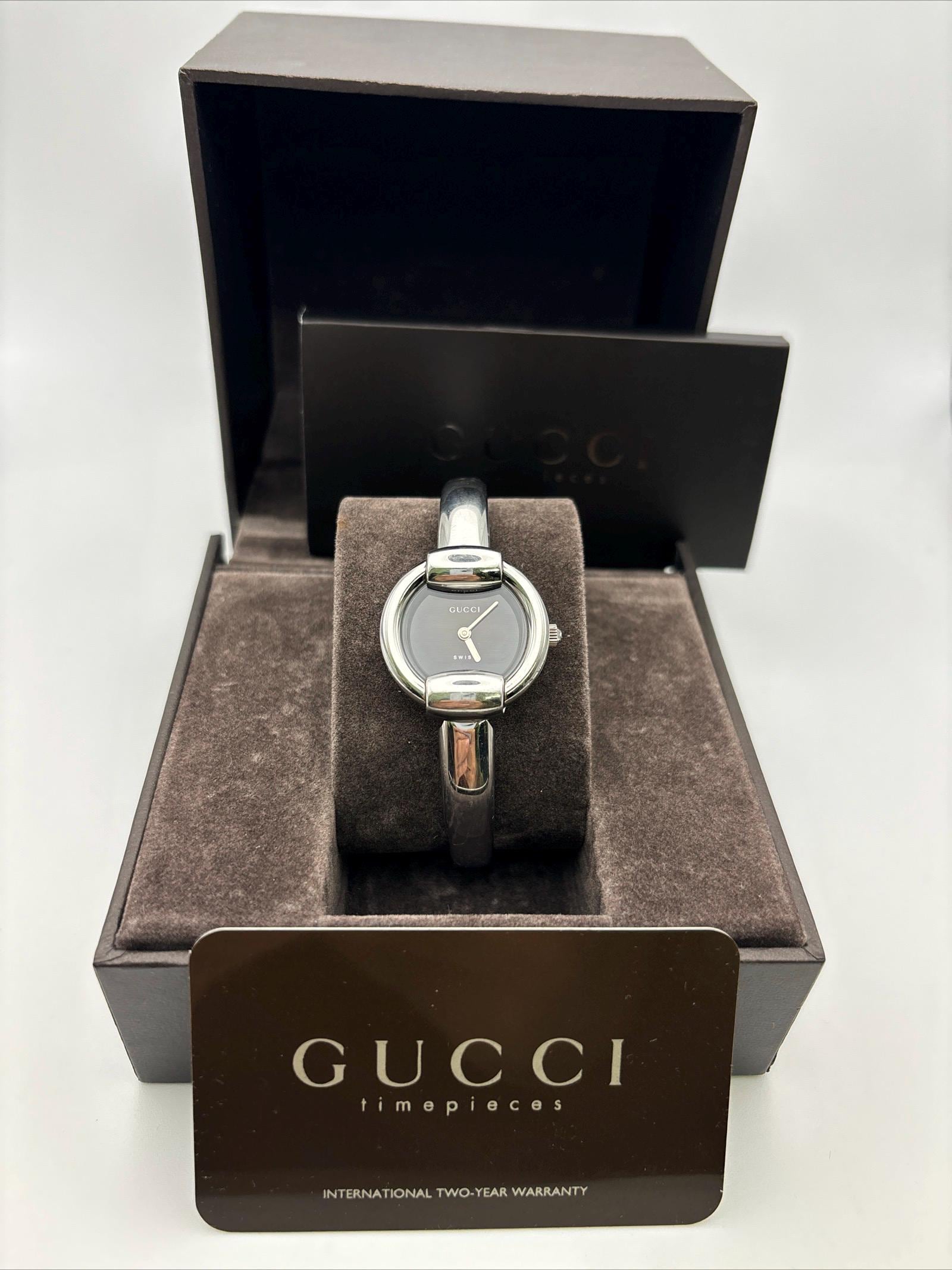 Gucci Watch 7400L 26mm Women\'s Whites X Black 2353430 Vintage GUCCI Vintage Silver Stainless Steel 1500L Quartz Women main image 3