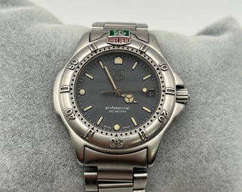 TAG Heuer Professional 200 Meters Quartz Men Watch S99.013K - Etsy