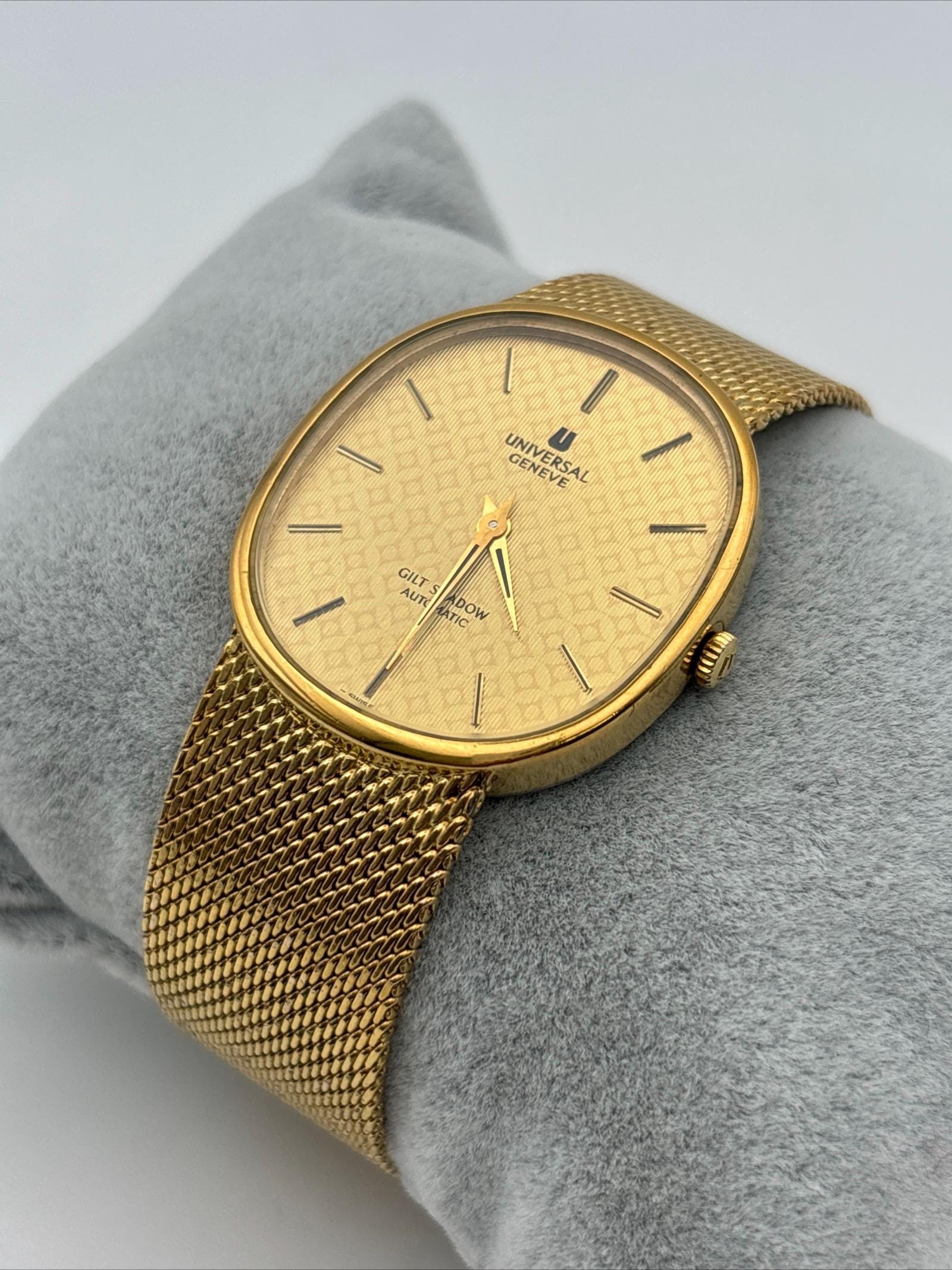 K*a様 Universal Geneve Gilt Shadow 腕時計ジャン Universal Geneve Gilt Shadow Automatic Men Watch 25 Jewels 566049