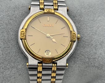Gucci 9000M Quartz Vintage men's watch