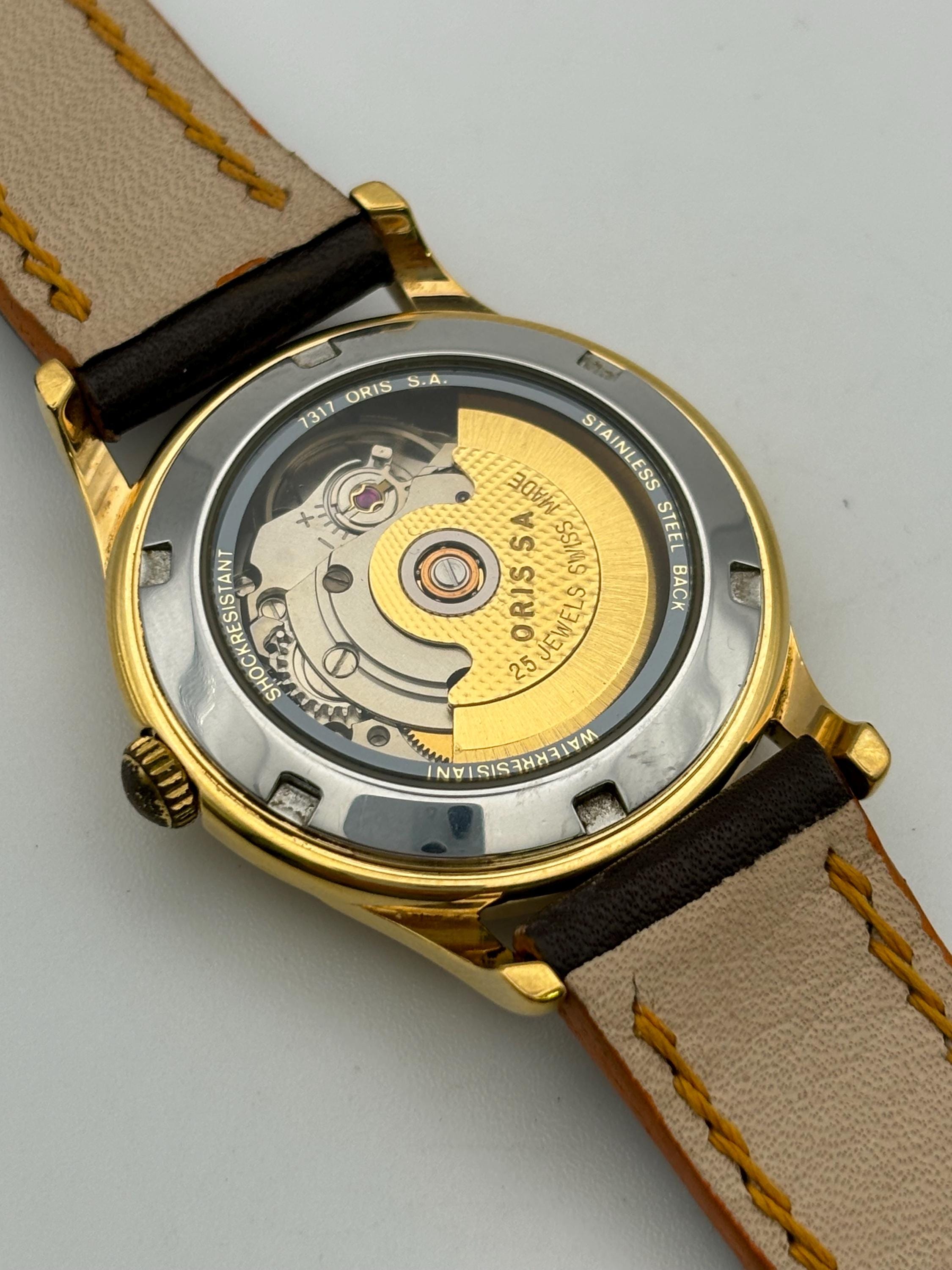 Vintage Oris Automatic 25 Jewels Men display picture 1