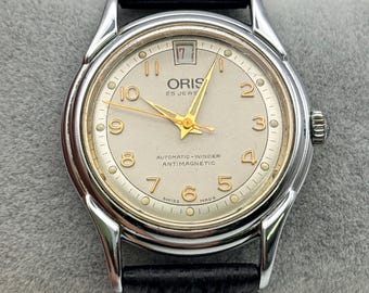 Vintage Oris Automatic 25 Jewels Men's Watch 7317 - Etsy