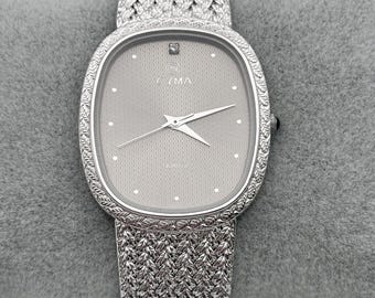 Cyma Quartz Vintage men's watch Swiss made 705