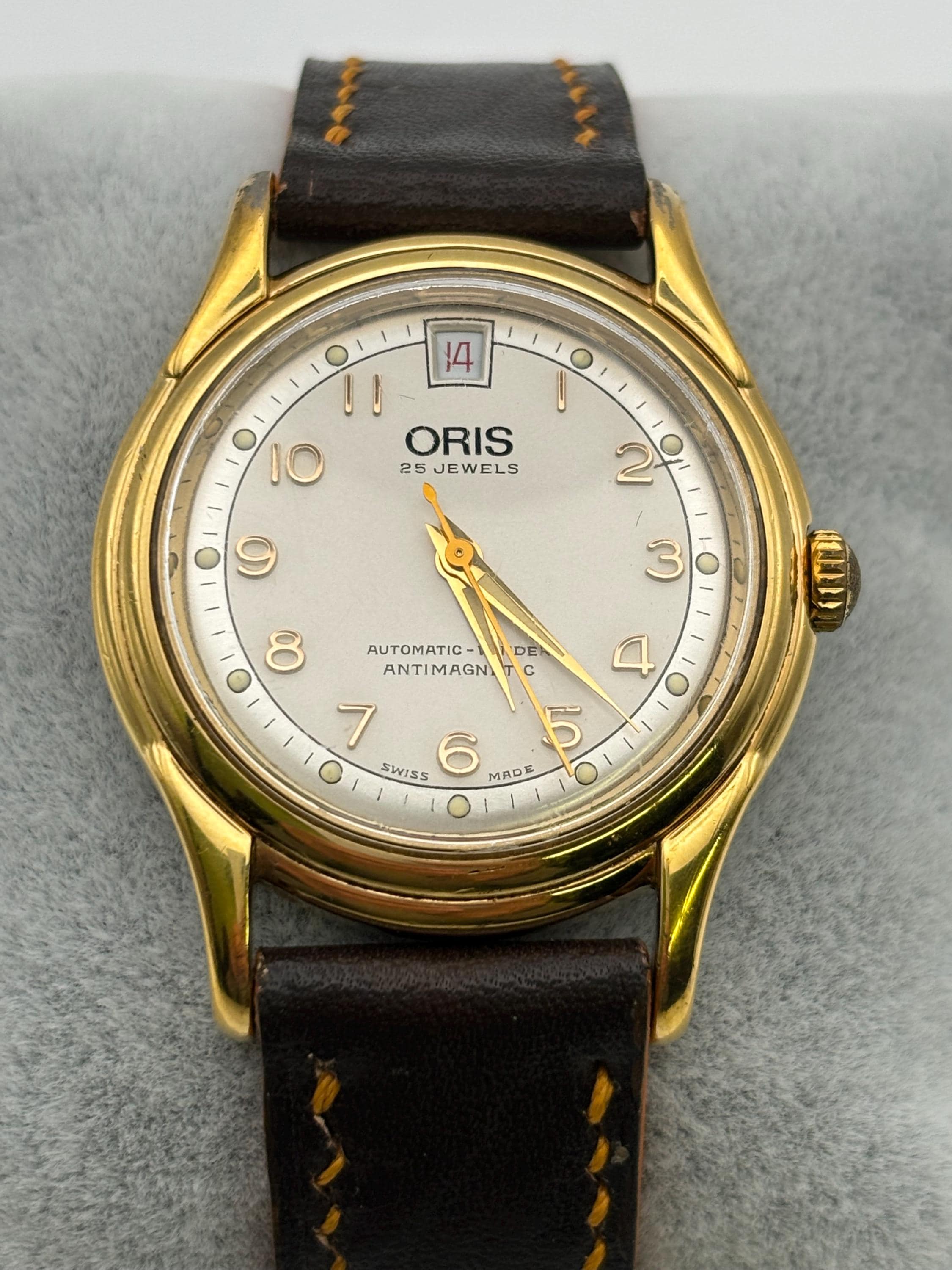 Vintage Oris Automatic 25 Jewels Men's Watch 7317 - Etsy Vintage Oris Automatic 25 Jewels Men's Watch 7317 - Etsy
