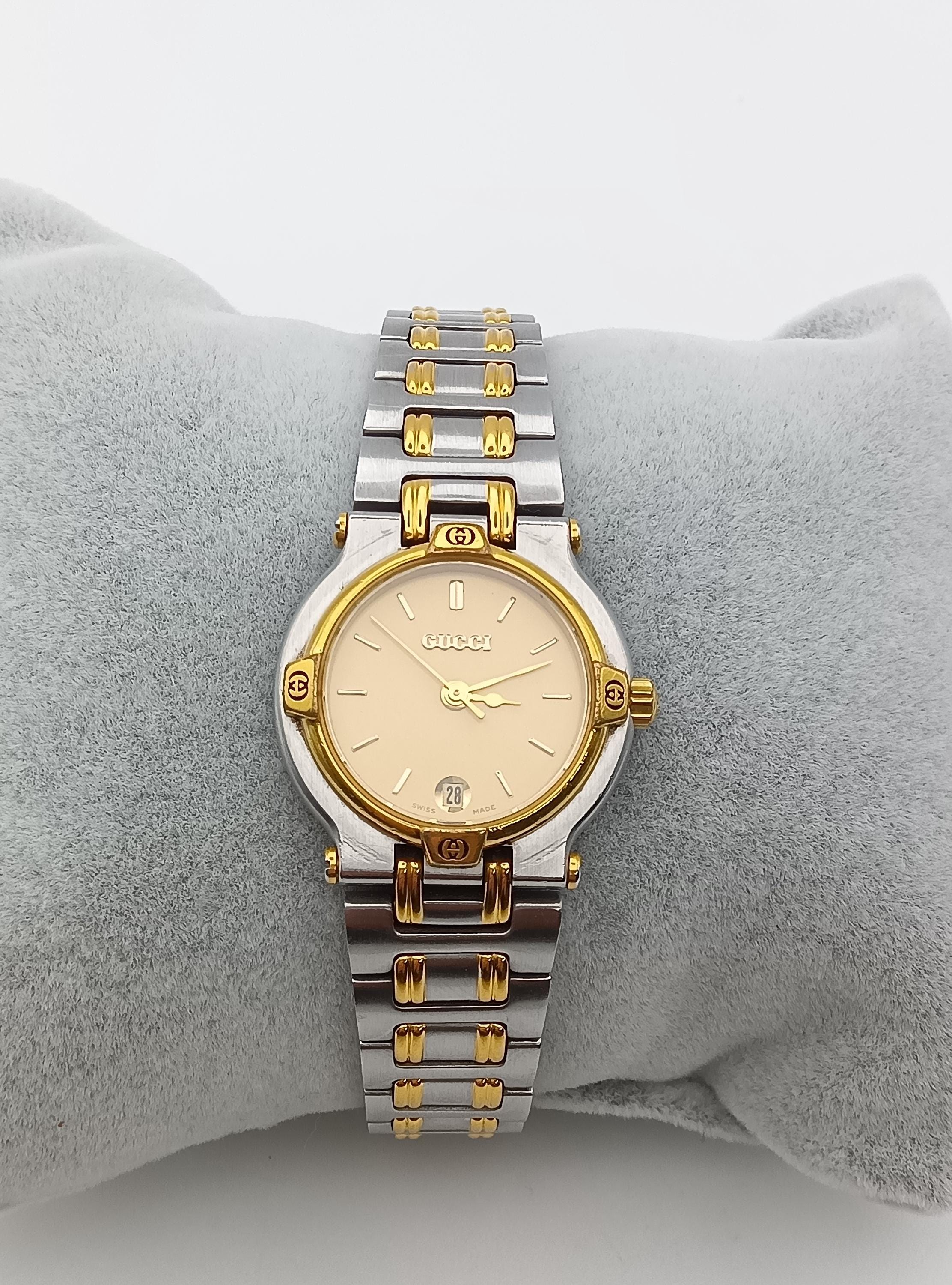 GUCCI アナログ腕時計 ゴールドトーン Gucci gold vintage watch - Etsy 日本