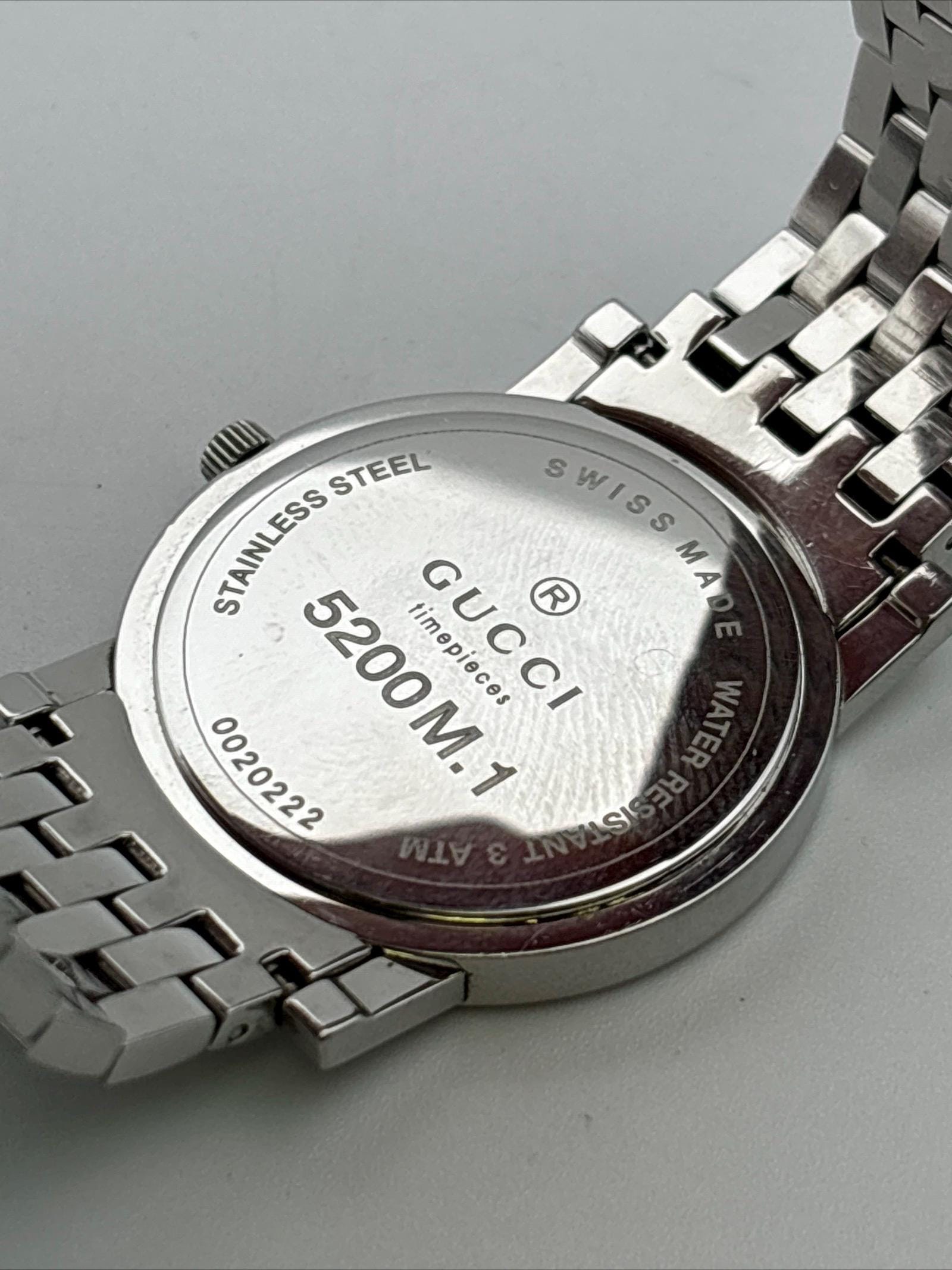 Gucci腕時計　5200M1 Gucci 5200M.1 Quartz Men Watch - Etsy