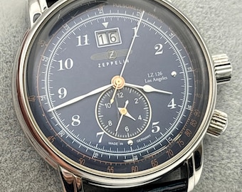 Zeppelin Los Angeles Quartz men watch LZ126