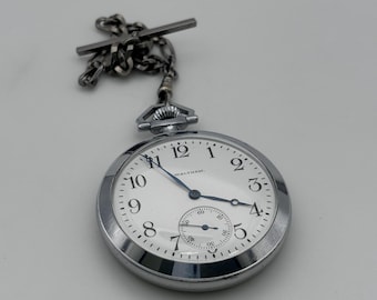 Waltham manual winding Pockets watch 15 Jewels 1918 years