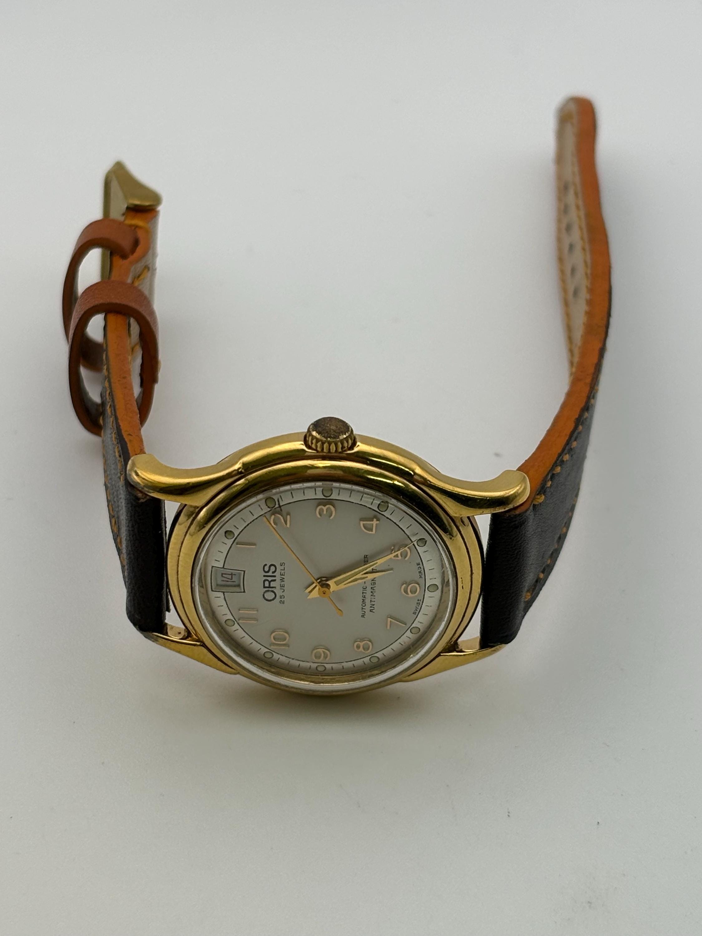 Vintage Oris Automatic 25 Jewels Men display picture 3