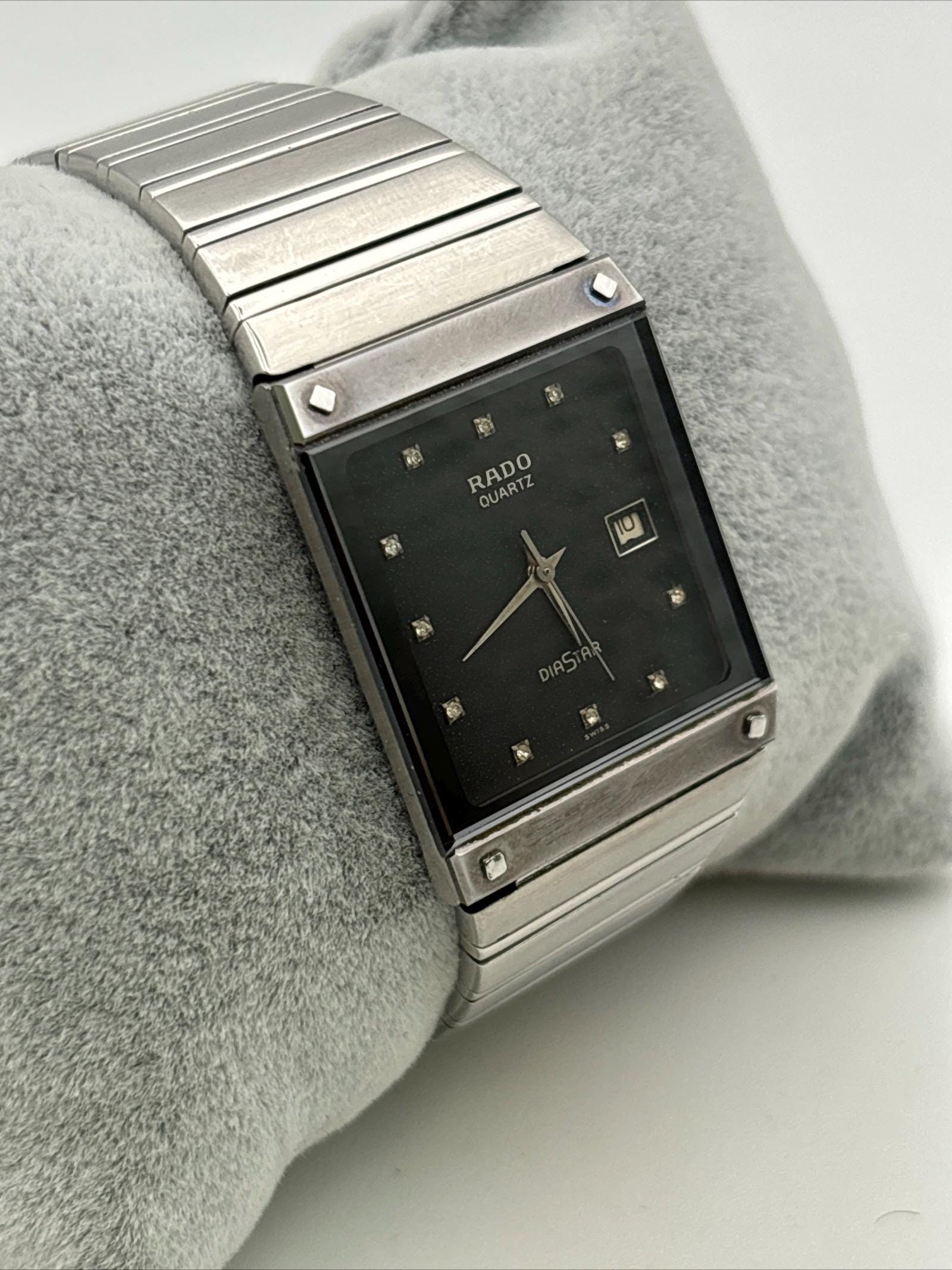 Rado Diastar Quartz Men Watch 129.0194.3 - Etsy