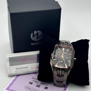 Seiko Wired Watch - Etsy