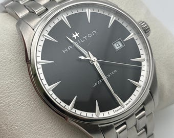 Hamilton Jazzmaster Quartz man watch Black dial H324510