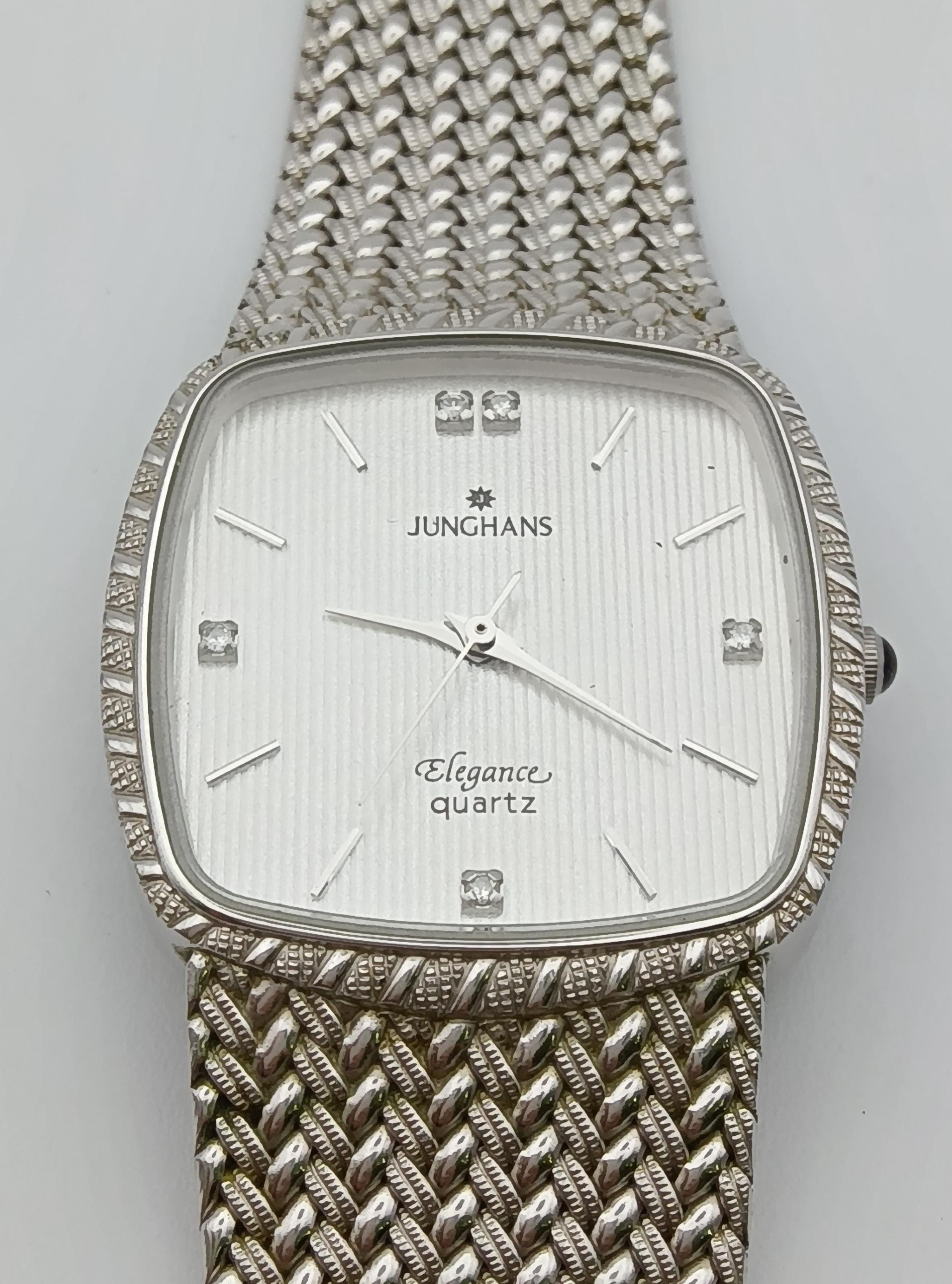 JUNGHANS ユンハンスElegance quartz 腕時計 JUNGHANS ユンハンス クォーツ 腕時計 #25 - メルカリ