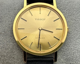Tissot stylist Vintage manual winding men watch