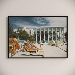 Sunbathers at Armando’s Beach Club print, digital download