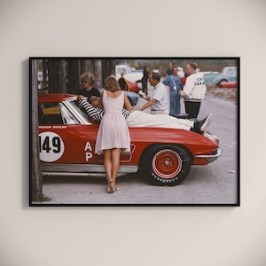 Slim Aarons Bahamas Speed Week Print Poster, Vintage Photography Print