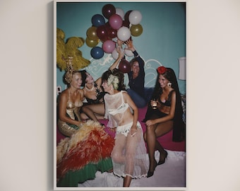 Slim Aarons Party in Acapulco Print  Poster, Vintage Photography Print
