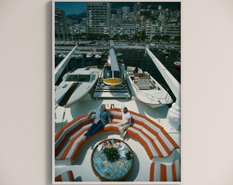 Slim Aarons Transport Buffs Print  Poster, Vintage Photography Print