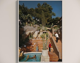 Slim Aarons Hotel Punta Tragara Print  Poster, Vintage Photography Print