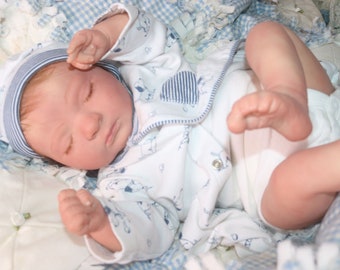 Jesse Carter ~ Reborn "Asleep Katie" ~ Precious Sleeping Baby Boy