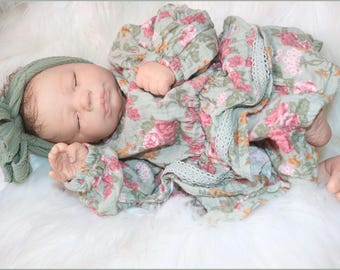 Amy Daniella ~Reborn "Bryson dormida" ~ Muñeca bebé niña de 45 cm