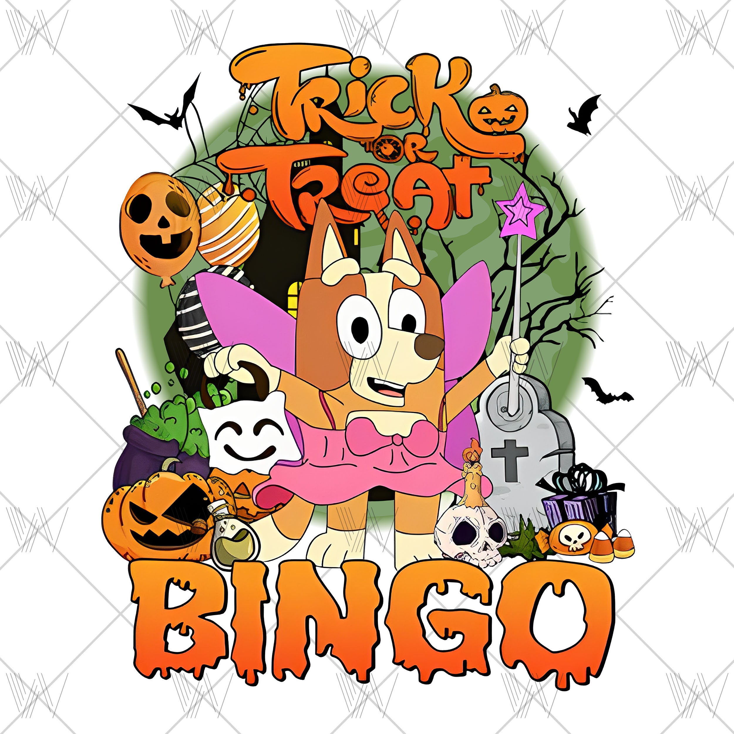 Personalized Characters Bluey PNG Bluey And Bingo Halloween Png personalized-characters-bluey-png-bluey-and-bingo-halloween-png