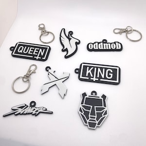 3D Printed EDM Keychain | Rave Accessory for Backpacks & Fanny Packs | DJ Festival Gift