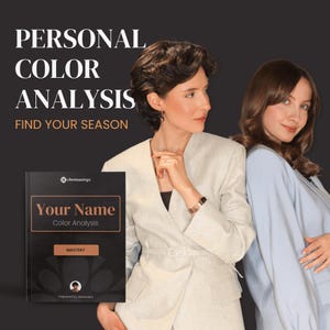 Personal Color Analysis - Professional Color Analyst - Find Your Season & Know Your Color Palette | Receive Personalized Guide