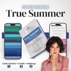 Superbundel True Summer-kleurenpalet: seizoensgids + make-up