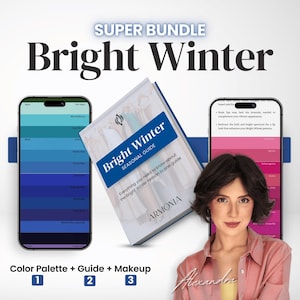 Strahlende Winter-Farbpalette im Super Bundle: Saisonaler Style-Guide