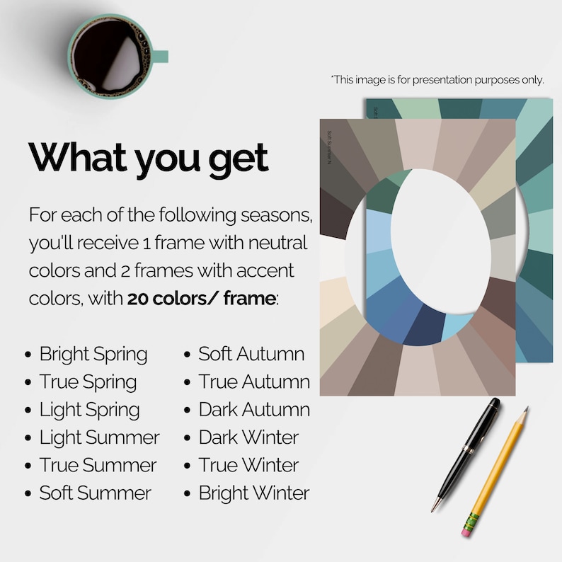 Presenting that you get all the 12 seasons of face frames