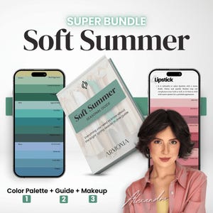 Soft Summer Color Palette Super Bundle: Seasonal Style Guide