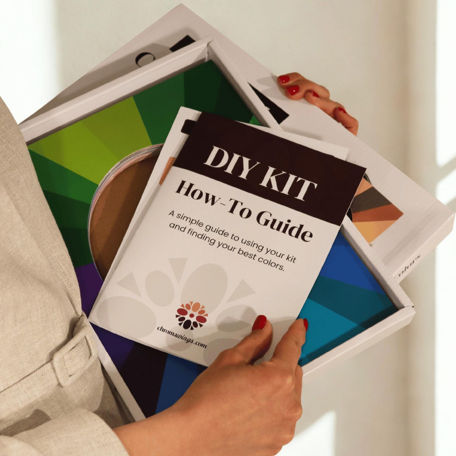Color Analysis Kit DIY – Seasonal Color Discovery With 36 Face Frames ...