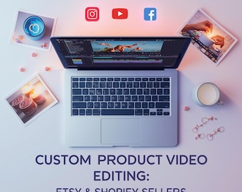 Custom Product Video Editing Service: Etsy & Shopify Promo