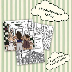 Über uns – Lines & Good Times Team stellt sich vor. Kreative Köpfe hinter dem Coloring Book „She’s in Berlin“, inspiriert von urbaner Kultur und moderner Me-Time.
