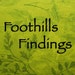 Avatar belonging to FoothillsFindings