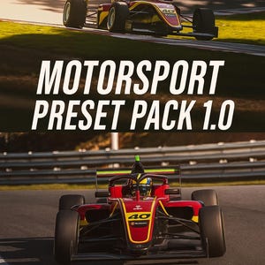 Motorsport Lightroom Presets 1.0 – Rennwagen Presets für die Sport- & Automobil-Fotografie