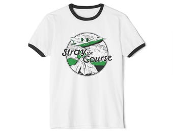 Avión Blanco T - Verde