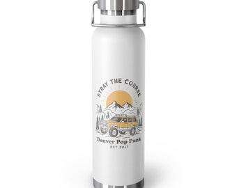 Botella de cobre con aislamiento al vacío, 22 oz