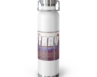 Elegante botella de agua con aislamiento de cobre. Perfecta para viajes, fitness, ecológica, ideas de regalo e hidratación personalizada.