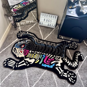Human Made Tiger Rug - Etsy Singapore