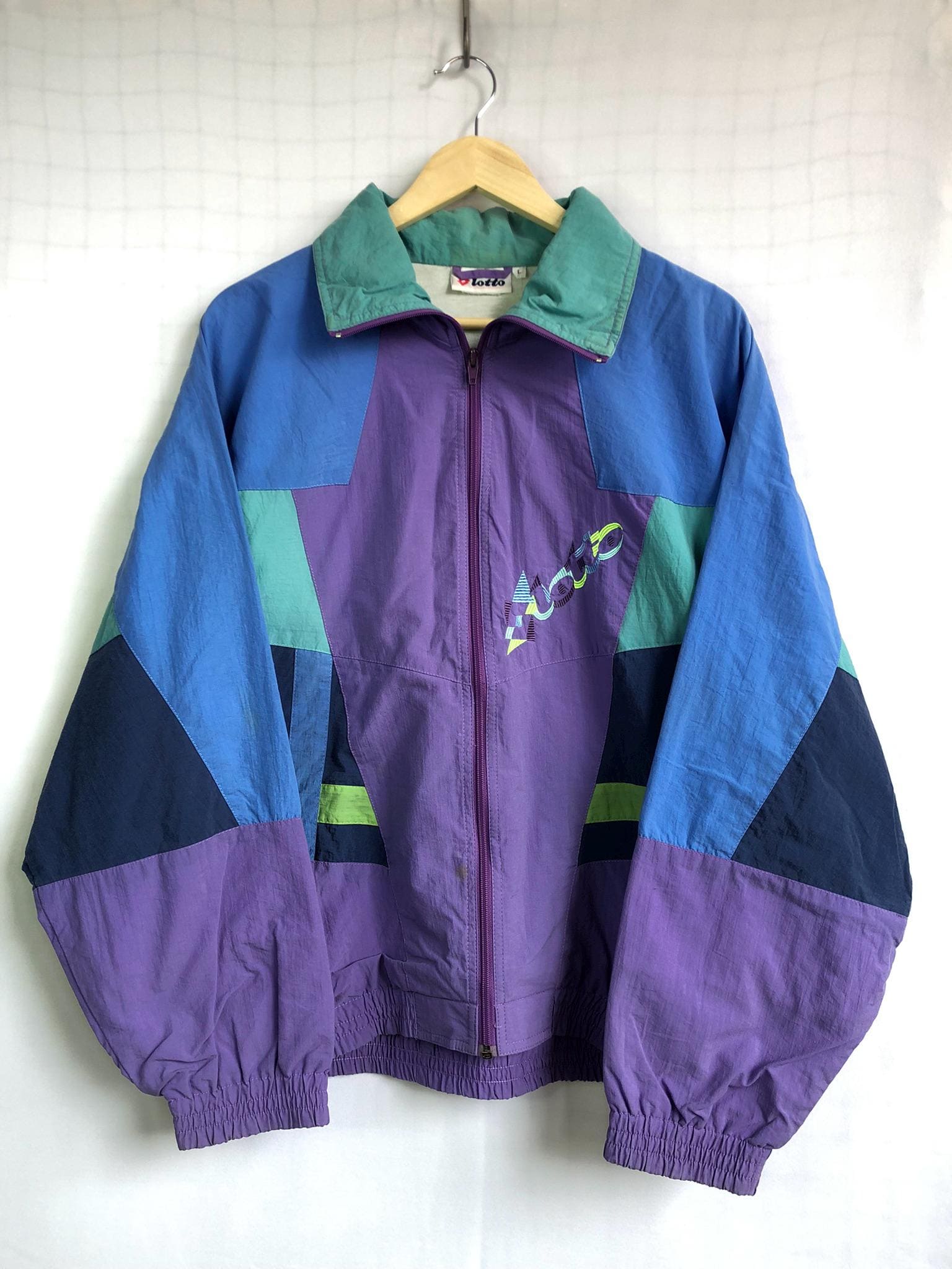 Lotto Vintage Jacket - Etsy Finland