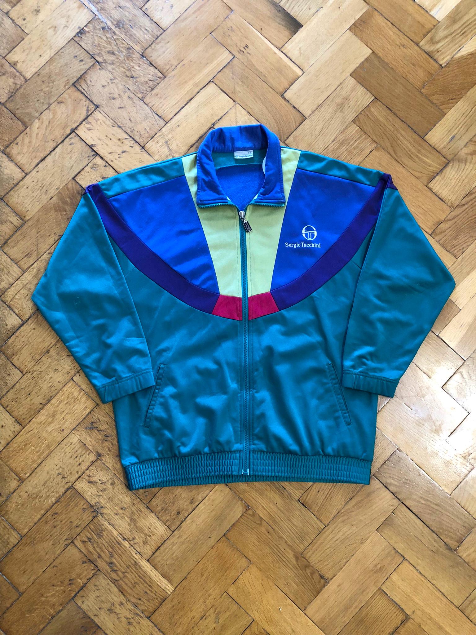 Sergio Tacchini Jacket - Etsy Sergio Tacchini Jacket - Etsy