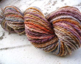 Autumn Spice - handspun yarn