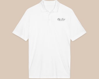 Polo bordado "Old Fart Brewing Co."/ Regalo divertido para jubilados/Regalo para papá/Regalo para abuelos/Regalo de cumpleaños/Chiste de pedos/Regalo de entrenador/Polo