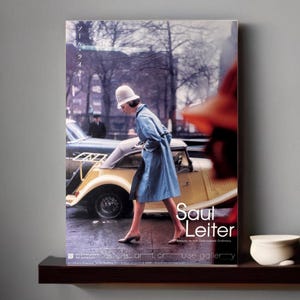 Saul Leiter A4 Ausstellungsposter / Art Print Poster  Exhibition in Tokyo, Japan Photography Designposter Retro Wandkunst graphic